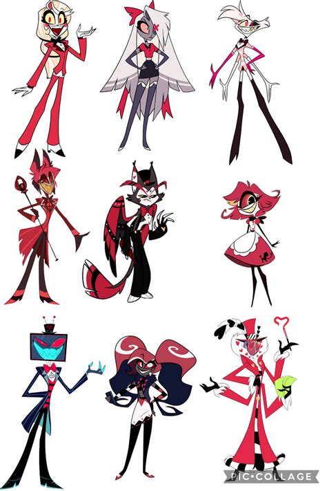 hazbin hotel bd5|Characters .